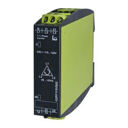 Feszültségfigyelő relé 3F(+N) kiesés/sorrend 5A/250V 300-460V AC 2v GAMMA G2PF400VS02 Tele-Haase - 2390000