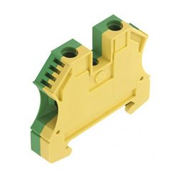 Földelő sorkapocs 1-szintes 0,5-10mm2 zöld/sárga TS35 csavaros robbanásbiztos WPE 10 Weidmüller - 1010300000