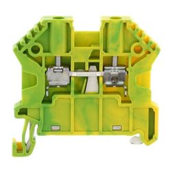 Földelő sorkapocs TS35 zöld/sárga csavaros csavaros SSL 2,5/2A GNYE CONTA-CLIP - 17103.2