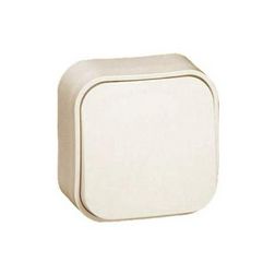 Forix 101 1P kapcsoló betét komplett házban bézs falonkívüli csavaros IP21 1- LEGRAND - 782430