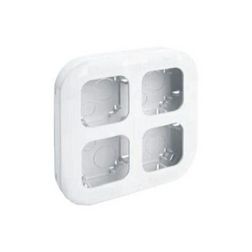 Forix kiemelődoboz sorolható 4-es vízszintes és függőleges fehér műanyag IP2X LEGRAND - 782494