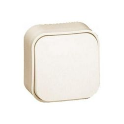 Forix N101 nyomó betét komplett házban 1- billentyűs 1z bézs IP21 falonkívüli dmax. LEGRAND - 782435