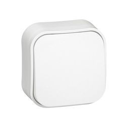 Forix N101 nyomó betét komplett házban 1- billentyűs 1z fehér IP21 falonkívüli dmax. LEGRAND - 782405