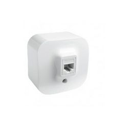 Forix telefon csatlakozó betét teljes fedéllel RJ11 műanyag bézs LEGRAND - 782444