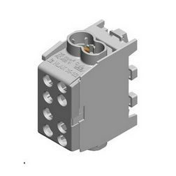 Fővezetéki leágazókapocs 150/125A Cu/Al csavaros szürke 2x35+2x25mm2  HLAK 35 1/2 M2 Pollmann - 2080141