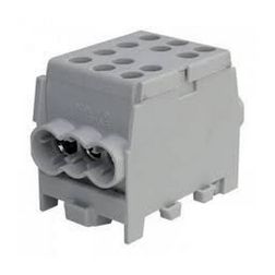 Fővezetéki leágazókapocs 150/125A Cu/Al csavaros szürke 2x35+4x25mm2 HLAK 35-1/4 M2 Pollmann - 2080178