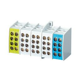 Fővezetéki leágazókapocs 80A szürke 3x(4x25mm2) kék 4x25mm2 zöld 4x25mm2 5-pólus Hensel - 2600137