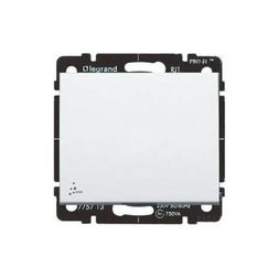 Galea 105 2x1P csillárkapcsoló kezelőelem szürke süllyesztett IP21 2- billentyű/gomb LEGRAND - 775805