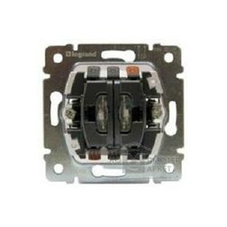 Galea 106+6 kettős váltókapcsoló +jelzőfény kezelőelem szürke süllyesztett IP21 2- LEGRAND - 775608