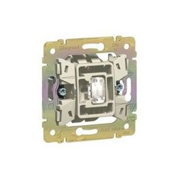 Galea 106 váltókapcsoló +jelzőfény kezelőelem szürke süllyesztett IP21 1- billentyű/gomb LEGRAND - 775602