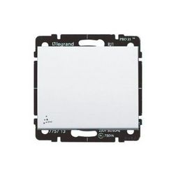 Galea 107 keresztkapcsoló betét közp. fedéllel fehér süllyesztett IP44 1- billentyű/gomb LEGRAND - 771024