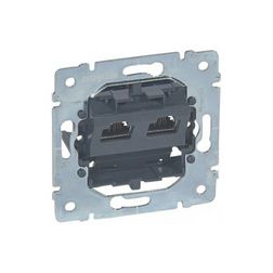 Galea adatcsatlakozó dugalj betét STP 2xRJ45 8(8) Cat6 csavaros LEGRAND - 775768