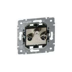 Galea antenna aljzat TV-R-SAT csillagpontos süllyesztett 3-kimenet végzáró 1.5dB/860MHz LEGRAND - 775789