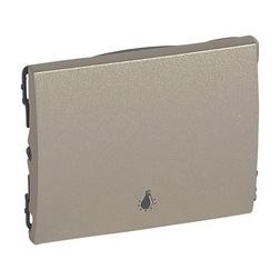 Galea billentyű lámpa-jellel egyes kapcs/nyg.-hoz titán lámpa-jel IP21 műanyag fényes LEGRAND - 771444