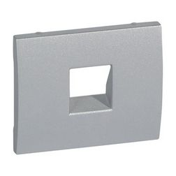 Galea fedlap RJ11 telefoncsatlakozóhoz műanyag alumínium címketartóval LEGRAND - 771395