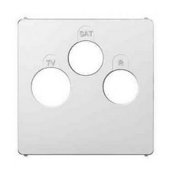 Galea fedlap TV-R-SAT központi fedlap fehér IP20 műanyag fényes bepattintás LEGRAND - 771089