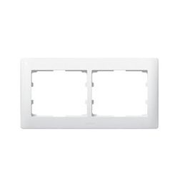 Galea keret 2-es fehér vízszintes műanyag LEGRAND - 771002