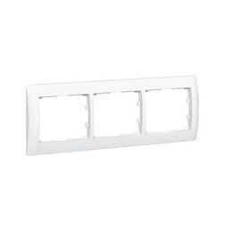 Galea keret 3-as fehér vízszintes műanyag LEGRAND - 771003