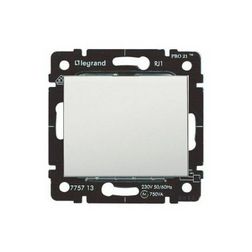 Galea vakfedél gyöngyház vakfedél fehér üres-jel IP21 műanyag LEGRAND - 771578