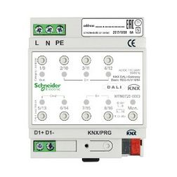 Gateway KNX - DALI világítási/DALI illesztő KNX kalapsínre 4M REG-K/1/16/64 Schneider - MTN6725-0003