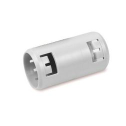 Gégecső toldó karmos műanyag 32mm-csőátmérőhöz összedugható polietilén (PE) KM Turbo 32 Dietzel - 085923