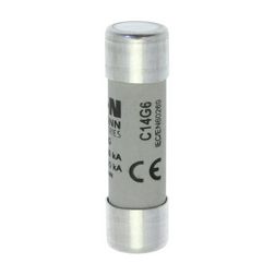 Hengeres biztosítóbetét gG gL/gG 14x51mm 6A 690V AC Bussmann EATON - C14G6