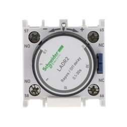 Időzítőblokk LC1D/F-hez elengedéskésleltetésű 0.1-30s 1z 1ny TeSys LAD-R Schneider - LADR2