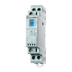 Installációs kontaktor sorolható 25A 250-440V AC 2-z 24V AC/DC-műk 1mod 22.32.0.024.4340 FINDER - 223200244340