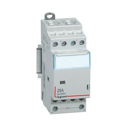 Installációs kontaktor sorolható 25A 400V AC 4-z 195-253V AC-műk 2mod CX3 LEGRAND - 412535