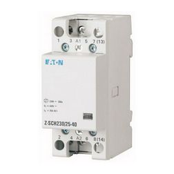 Installációs kontaktor sorolható 25A 440V AC 3-z 1-ny 230V AC-műk 2mod Z-SCH230/25-31 EATON - 248846