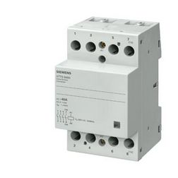 Installációs kontaktor sorolható 40A 440V AC 4-z 230V AC-műk 3mod 5TT SIEMENS - 5TT5840-0