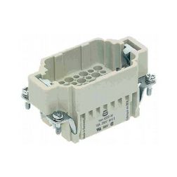 Ipari csatlakozó betét apa 42P 10A 250V krimpelt csapos termoplaszt-betét Han 42DD-STI-C HARTING - 09160423001