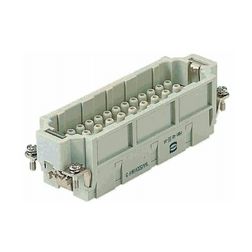 Ipari csatlakozó betét apa 46P 16A 500V krimpelt csapos termoplaszt-betét Han EE 46 HARTING - 09320463001