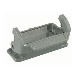 Ipari csatlakozó ház kivágásra ráépíthető négyszögletes alumínium IP65 Han 10 A-agg-LB HARTING - 09200100301