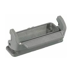 Ipari csatlakozó ház kivágásra ráépíthető négyszögletes alumínium IP65 Han 16A-agg-LB HARTING - 09200160301