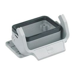 Ipari csatlakozó ház kivágásra ráépíthető négyszögletes alumínium IP65 Han 6 B-agg-LB HARTING - 09300060301