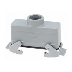 Ipari csatlakozó ház lengő aljzat alumínium-ház IP65 Han 24B-kg-QB-M32 HARTING - 19300241732