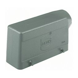 Ipari csatlakozó ház lengő dugó négyszögletes alumínium IP65 Han 24B-gs-21 HARTING - 09300241520