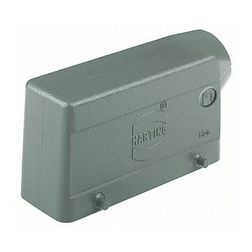 Ipari csatlakozó ház lengő dugó négyszögletes alumínium IP65 Han 24B-gs-M25 HARTING - 19300241521