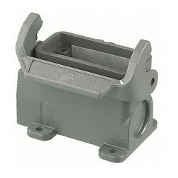 Ipari csatlakozó ház zárt ajlzat négyszögletes alumínium IP65 Han 10A-asg1-LB-M25 HARTING - 19200100251