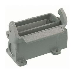 Ipari csatlakozó ház zárt ajlzat négyszögletes alumínium IP65 Han 16A-asg1-LB-16 HARTING - 09200160251