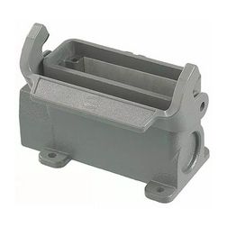 Ipari csatlakozó ház zárt ajlzat négyszögletes alumínium IP65 Han 16A-asg1-LB-M25 HARTING - 19200160251