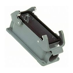 Ipari csatlakozó ház zárt ajlzat négyszögletes alumínium IP65 Han 24B-asg1-QB-21 HARTING - 09300241230