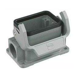 Ipari csatlakozó ház zárt ajlzat négyszögletes alumínium IP65 Han 6B-asg1-LB-M20 HARTING - 19300061250