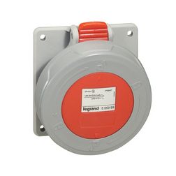 Ipari dugalj beépíthető 3P+N+E 32A 400V(50+60Hz) piros P17 Tempra Pro Dafbe324k06T LEGRAND - 555489