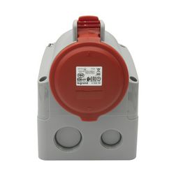 Ipari dugalj falra szerelhető 3P+N+E 32A 400V(50+60Hz) piros P17 Tempra PRO Dafr-324k06m LEGRAND - 555259