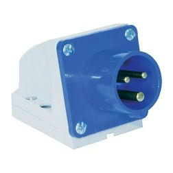 Ipari dugvilla 2P+E falonkívüli 16A 230V(50+60Hz) kék műanyag ferde csavaros PCE - 513-6