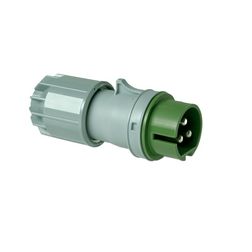 Ipari dugvilla lengő 2P+E 16A 40-50V(50+60Hz) fehér IP44 műanyag csavaros 12h-pozíció Twist PCE - 083-12v