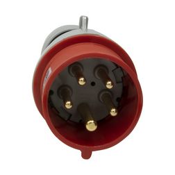 Ipari dugvilla lengő 3P+N+E 16A 380-415V(50+60Hz) piros IP44 műanyag P17 Tempra PRO LEGRAND - 555129