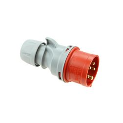 Ipari dugvilla lengő 3P+N+E 16A 400V(50+60Hz) piros IP44 műanyag 6h-pozíció Turbo Shark PCE - 015-6tt